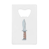 Messer Geldbeutel Flaschenöffner (Vorderseite)