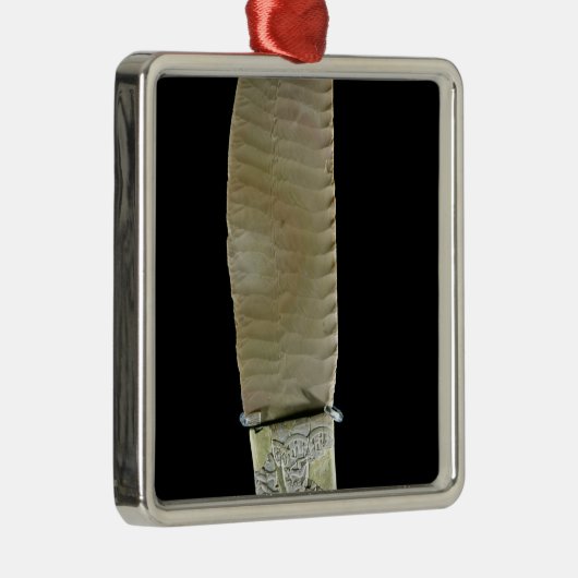 Messer geschnitzt mit Kampfszenen Ornament Aus Metall (Rechts)