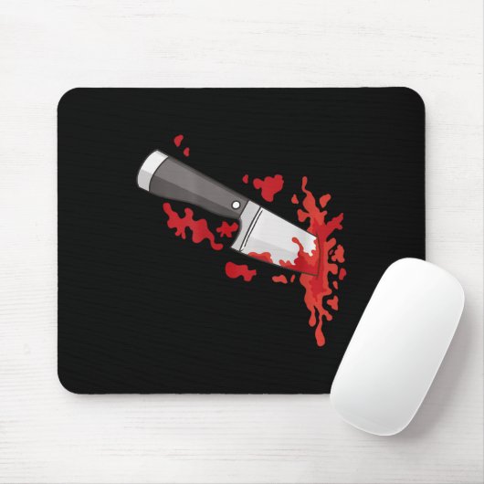 Messer im CK Halloween-Murder-Kostümmesser in Mousepad (Mit Mouse)