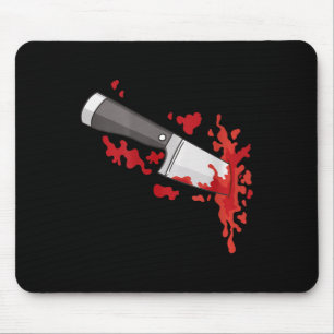 Messer im CK Halloween-Murder-Kostümmesser in Mousepad