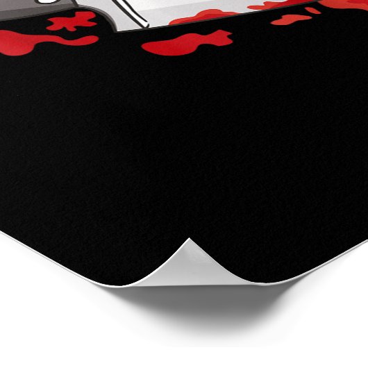 Messer im CK Halloween-Murder-Kostümmesser in Poster (Ecke)