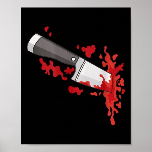 Messer im CK Halloween-Murder-Kostümmesser in Poster (Vorne)