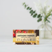 Messer | Küchengeräte | Pasta und Gemüse Visitenkarte (Stehend Vorderseite)