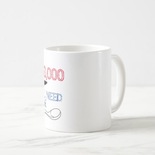 Messer/Löffel-Tasse Kaffeetasse (VorderseiteRechts)