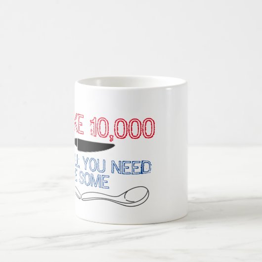 Messer/Löffel-Tasse Kaffeetasse (Mittel)