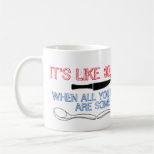 Messer/Löffel-Tasse