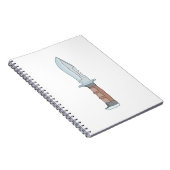 Messer Notizblock (Rechte Seite)