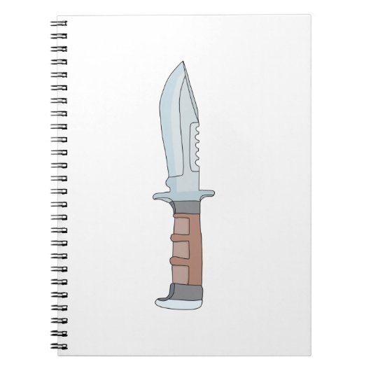 Messer Notizblock (Vorderseite)