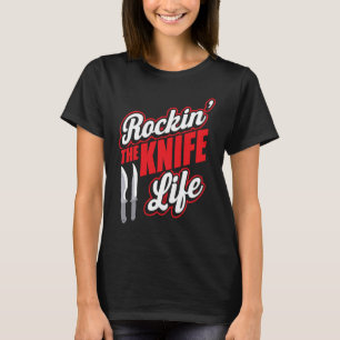 Messer-Sammlung für Messer Sammler Messer Enthusia T-Shirt
