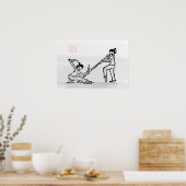 Messer/Stange Poster (Küche)