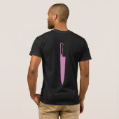 Messer T-Shirt (Schwarz voll)