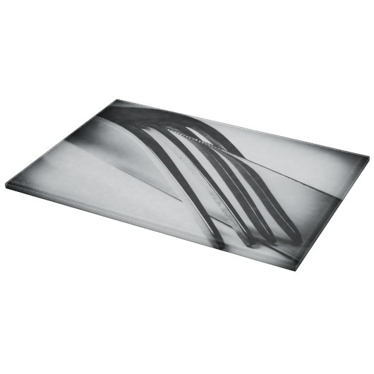 Messer und Gabel Schneidebrett (Ecke)