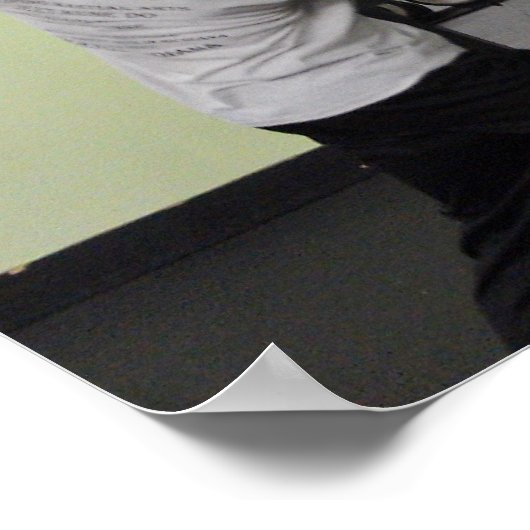 Messer-Verteidigungsplakat Poster (Ecke)