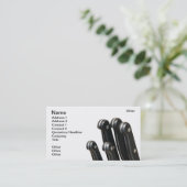 Messer Visitenkarte (Stehend Vorderseite)