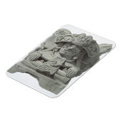 Messer zum Ausschneiden der Herzen von Opferfizii Magnet (Linke Seite)