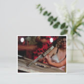 Messergedanken Postkarte (Stehend Vorderseite)