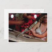 Messergedanken Postkarte (Vorne/Hinten)