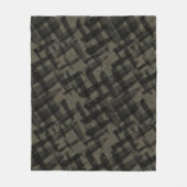 Messermuster Fleecedecke (Vorderseite)