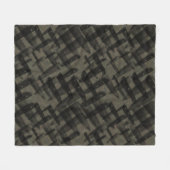 Messermuster Fleecedecke (Vorderseite (Horizontal))