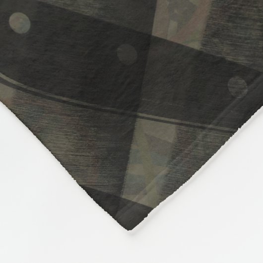 Messermuster Fleecedecke (Ecke)