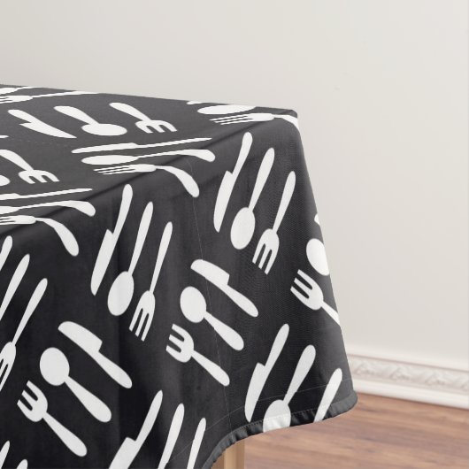 Messermuster für Gabelspange Tischdecke (Beispiel)