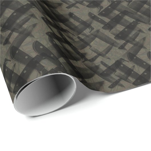 Messermuster Geschenkpapier (Rolleneckpunkt)