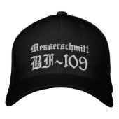 Messerschmitt BF-109 Cap Bestickte Baseballkappe (Vorderseite)