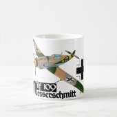 Messerschmitt Bf 109 Luftwaffe Kaffeetasse (Mittel)