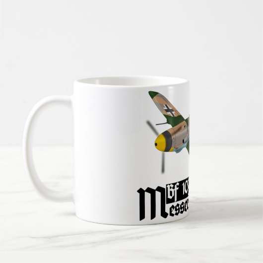 Messerschmitt Bf 109 Luftwaffe Kaffeetasse (Links)