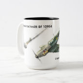 Messerschmitt BF 109E4 Tasse (Vorderseite Links)
