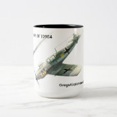 Messerschmitt BF 109E4 Tasse (Mittel)