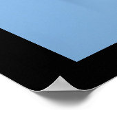 Messerschmitt Bf-109E-3 Emil Flyby Poster (Ecke)