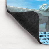 Messerschmitt Bf 109G-2 Mousepad (Ecke)