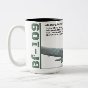 Messerschmitt Bf 109G-2 Zweifarbige Tasse