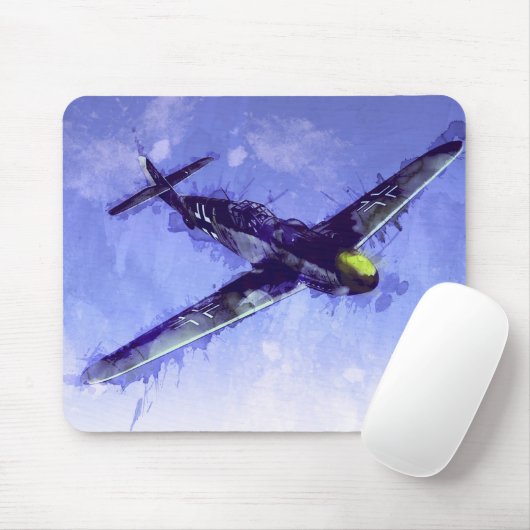 Messerschmitt Bf Mousepad (Mit Mouse)