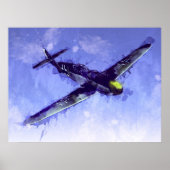 Messerschmitt Bf Poster (Vorne)