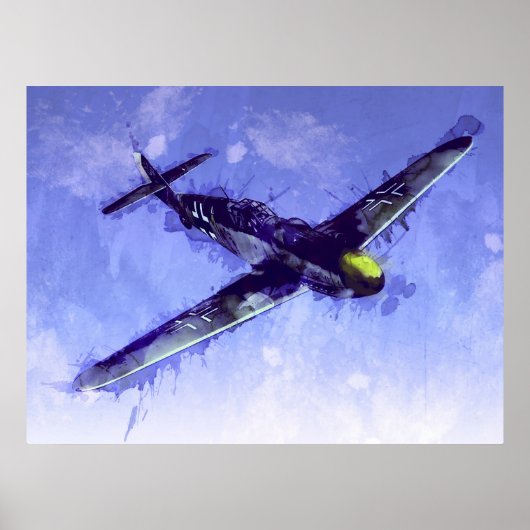 Messerschmitt Bf Poster (Vorne)