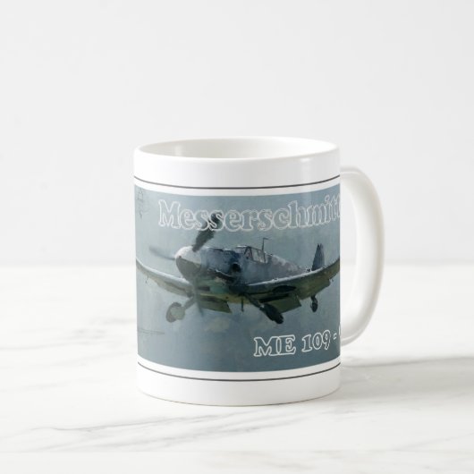 Messerschmitt ICH 109 - G Kaffeetasse (VorderseiteRechts)