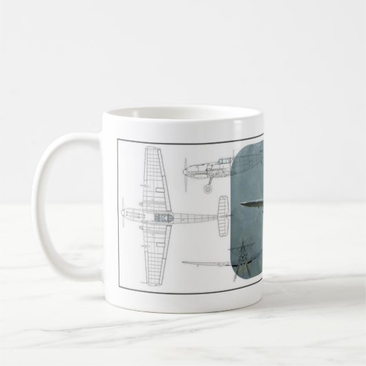 Messerschmitt ICH 109 - G Kaffeetasse (Links)