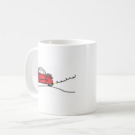 Messerschmitt Kaffeetasse (Vorderseite Links)