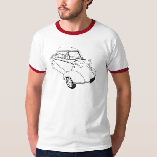 Messerschmitt KR200 Blasen-Auto-T - Shirt (Vorderseite)