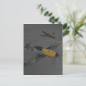 Messerschmitt ME 109 Postkarte (Stehend Vorderseite)