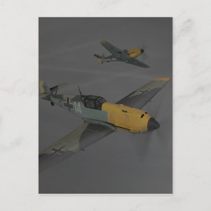 Messerschmitt ME 109 Postkarte