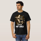 Messerschmitt ME-262 Luftwaffe T-Shirt (Vorne ganz)