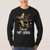 Messerschmitt ME-262 Luftwaffe T-Shirt (Vorderseite)