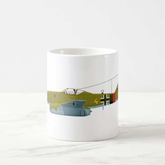Messerschmitt Me-262 Schwalbe Kaffeetasse (Mittel)