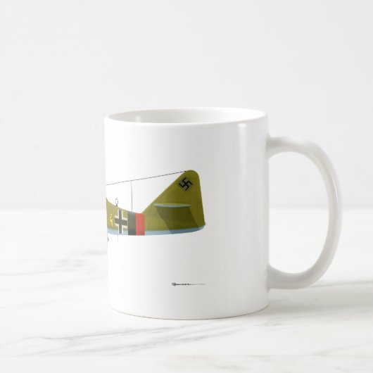 Messerschmitt Me-262 Schwalbe Kaffeetasse (Rechts)