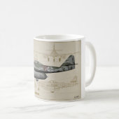 Messerschmitt Me-262 Swallow Kaffeetasse (VorderseiteRechts)