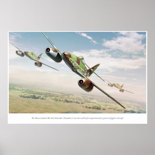 Messerschmitt Poster (Vorne)