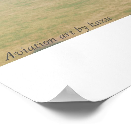 Messerschmitt Poster (Ecke)